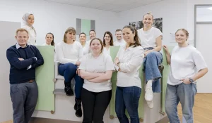 Das Team der Hausarztpraxis Poppenborg.