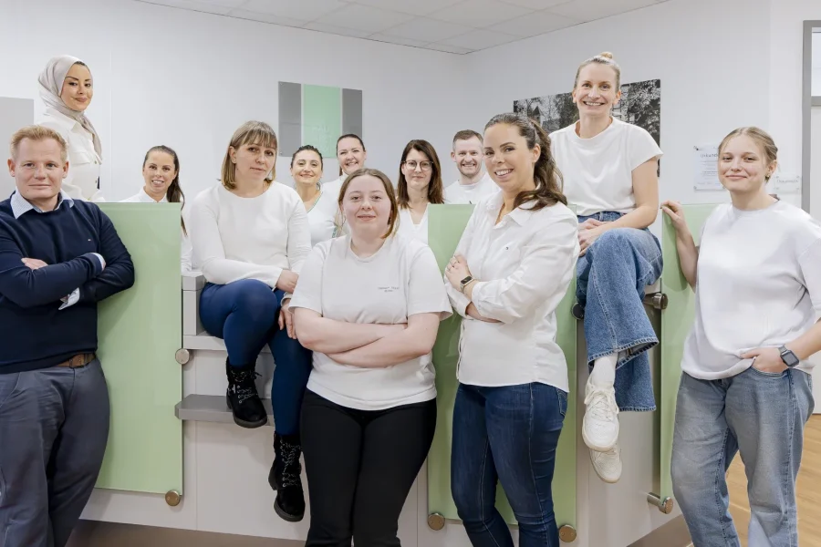 Das Team der Hausarztpraxis Poppenborg.